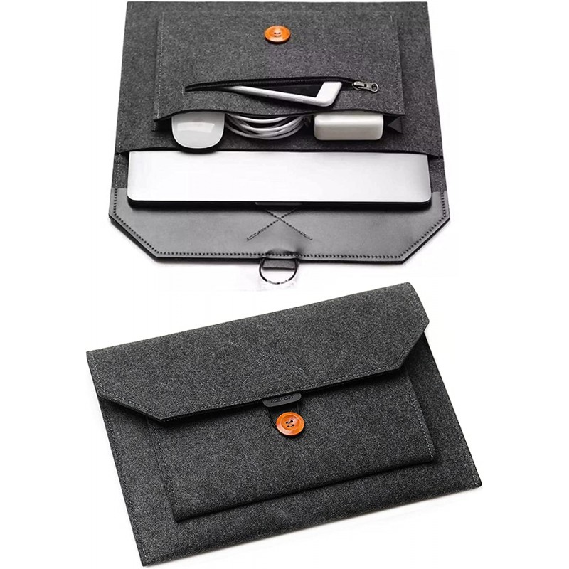 Θήκη Universal for Laptop/Tablet Protective 13" FeltiBag  Deep Grey