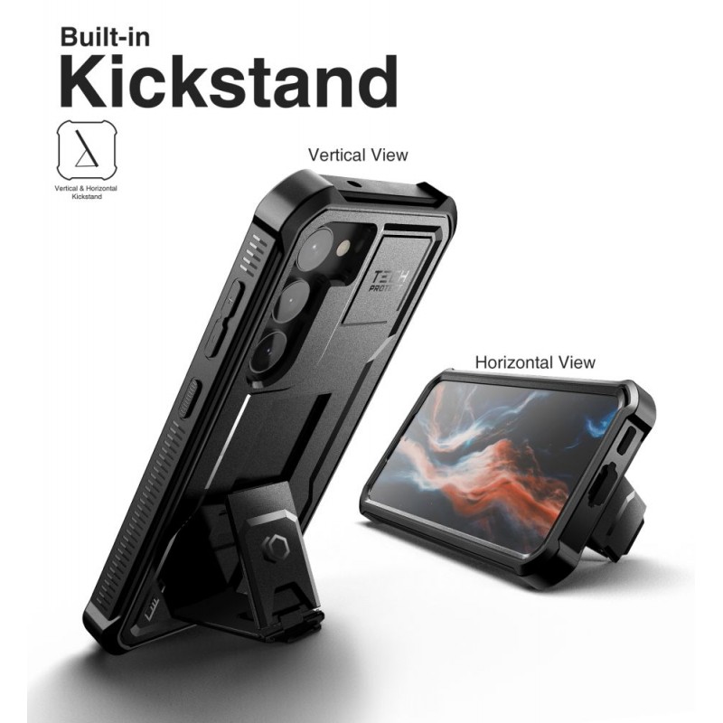 Θήκη Tech-Protect Kevlar Pro Samsung Galaxy S23 5G S911 Black