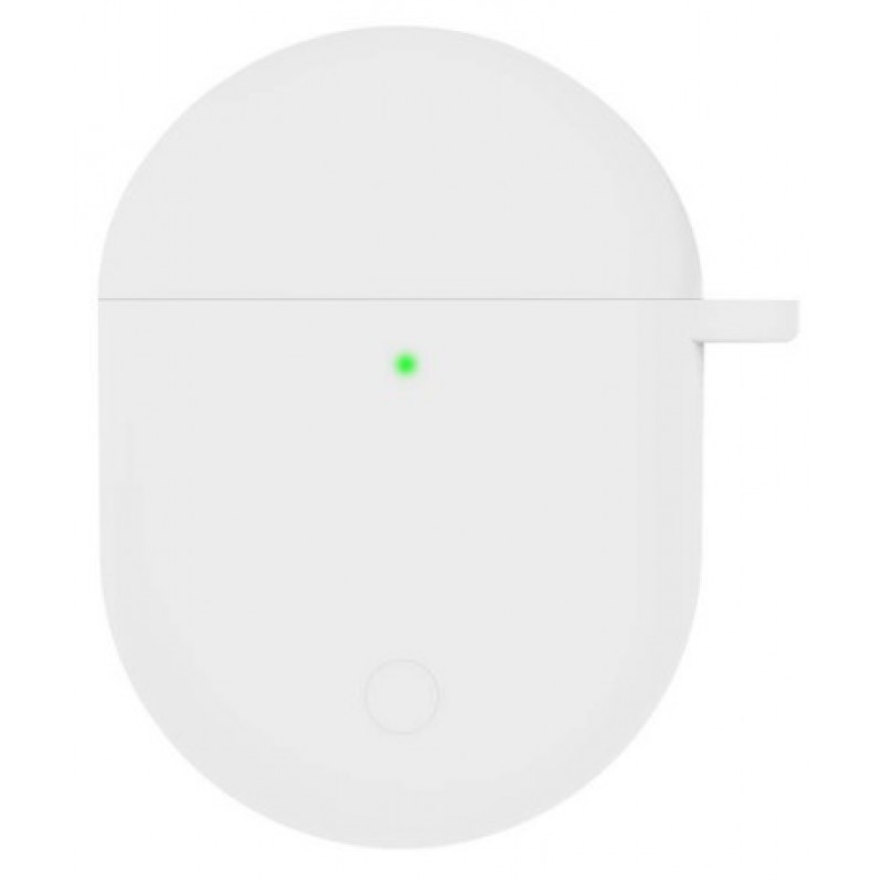 Θήκη Xiaomi Redmi Buds 4 Silicone Skin with Carabiner White