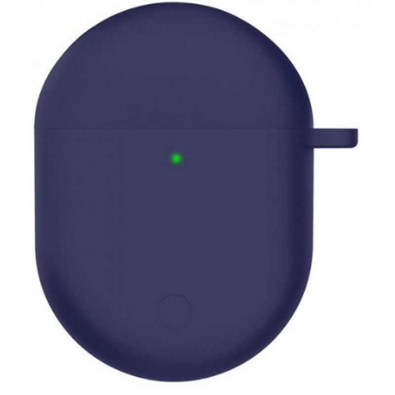 Θήκη Xiaomi Redmi Buds 4 Silicone Skin with Carabiner Blue