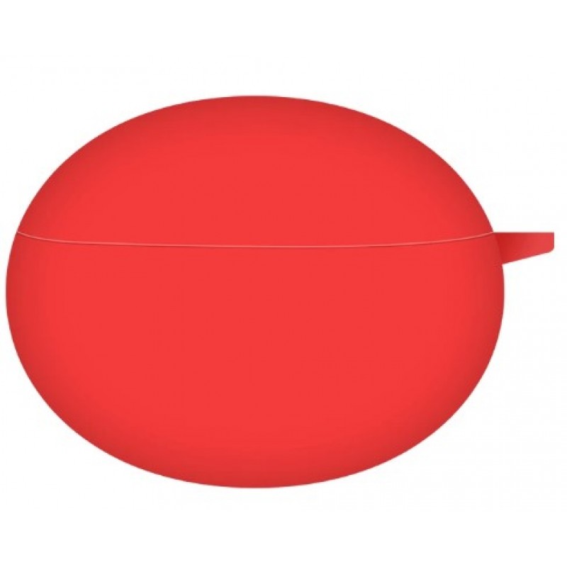 Θήκη Huawei Freebuds 5i Silicone Skin with Carabiner Red