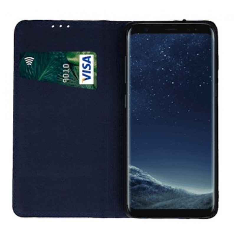 Θήκη Leather Smart Pro Samsung Galaxy A54 5G SM-A546 Navy Blue