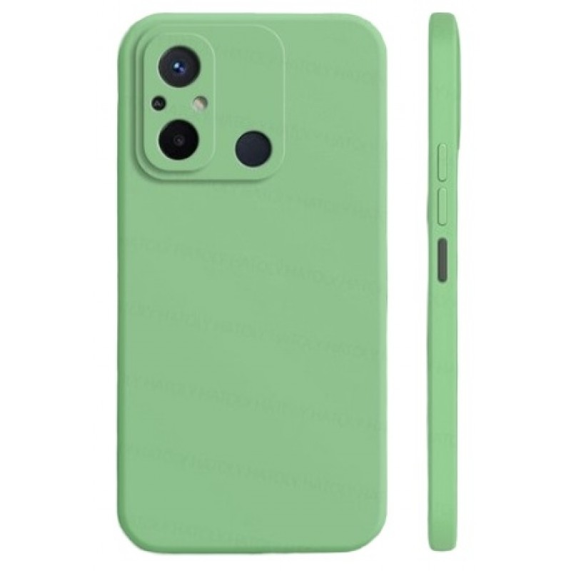 Θήκη Real Smooth Silicone Xiaomi Redmi 12C Mint