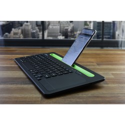 Ασύρματο Πληκτρολόγιο MediaRange Bluetooth Keyboard with 78 keys, touchpad & Tablet slot Black (MROS131-GR)