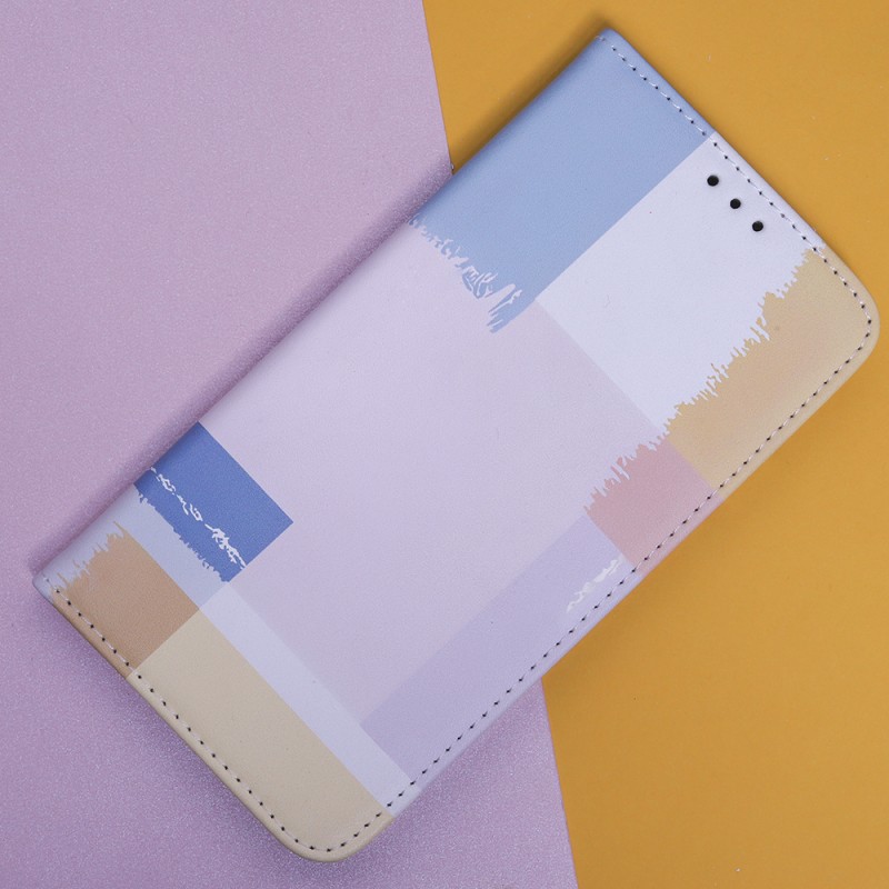 Θήκη Book Smart Trendy Coloured Wallet Samsung Galaxy A54 5G SM-A456B Pastel Square