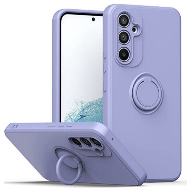 Θήκη Silicone Finger Grip Samsung Galaxy A54 5G purple
