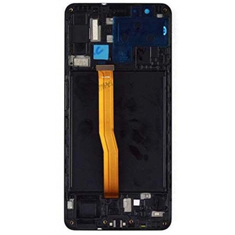 Οθόνη LCD In-Cell Display Unit & Μηχανισμός Αφής Samsung Galaxy A7 (2018) A750 Black με Πλαίσιο (OEM) με 3 Χρόνια Εγγύηση
