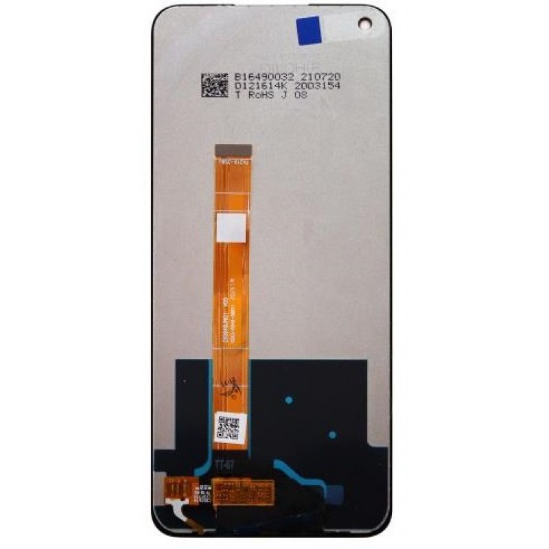 Γνήσια Οθόνη LCD Realme 7 5G & Μηχανισμός Αφής  Black (original) με 3 Χρόνια Εγγύηση