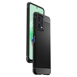 Θήκη Spigen Rugged Armor Xiaomi Poco X5 5G/Redmi Note 12 5G Matte Black (ACS05787) Θήκη Spigen Rugged Armor Xiaomi Poco X5 5G/Redmi Note 12 5G Matte Black (ACS05787)