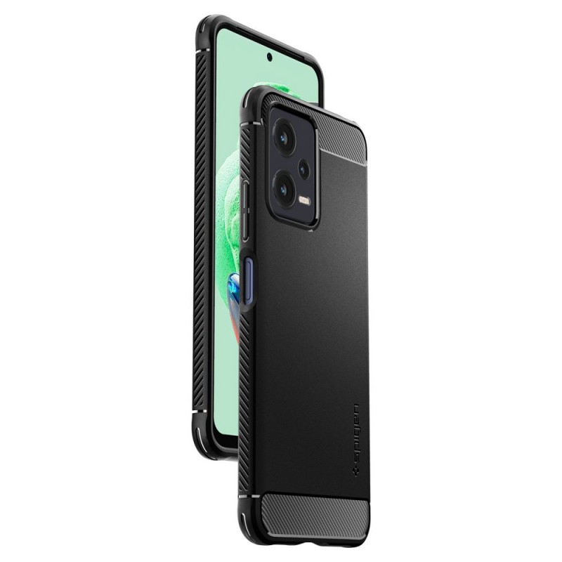 Θήκη Spigen Rugged Armor Xiaomi Poco X5 5G/Redmi Note 12 5G Matte Black (ACS05787) Θήκη Spigen Rugged Armor Xiaomi Poco X5 5G/Redmi Note 12 5G Matte Black (ACS05787)
