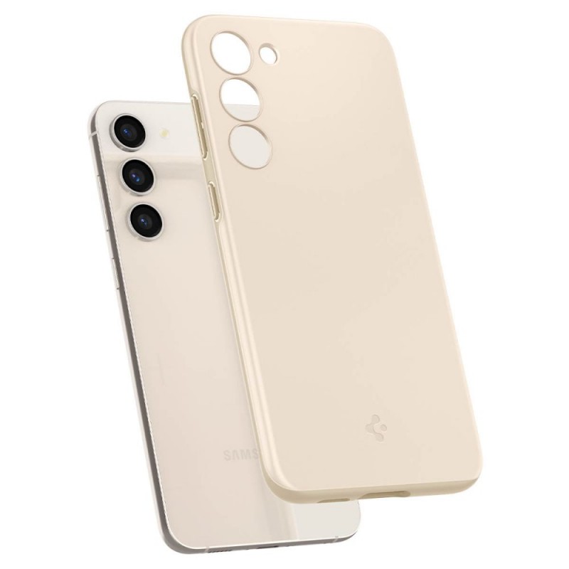Θήκη Spigen Thin Fit Samsung Galaxy S23 5G S911 Pearled Ivory (ACS06083)