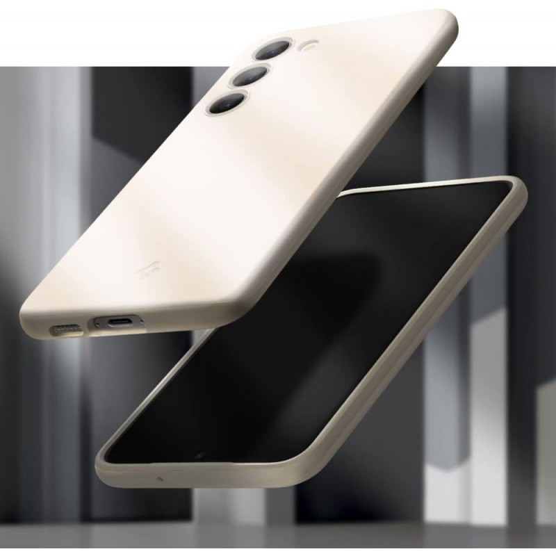 Θήκη Spigen Thin Fit Samsung Galaxy S23 5G S911 Pearled Ivory (ACS06083)