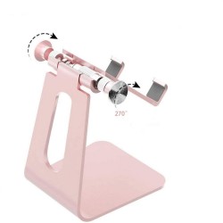 Βάση Γραφείου Tech-Protect Z4A Universal Stand Holder για Tablets/Smartphone (4"- 8") Rose Gold