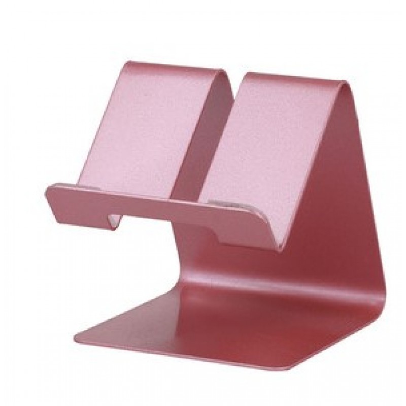 Βάση Γραφείου Universal Stand Holder S014 για Tablets/Smartphone Rose Gold