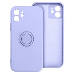 Θήκη Real Smooth Silicone Ring Finger Grip Xiaomi Redmi Note 12 Violet