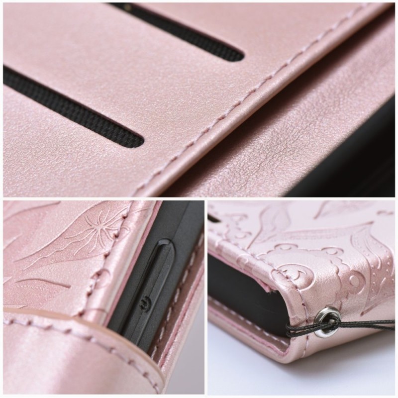 Θήκη Book Mezzo Samsung Galaxy A56 SM-A566 / A36 SM-A366 5G Mandala Rose Gold Θήκη Book Mezzo Samsung Galaxy A56 SM-A566 / A36 SM-A366 5G Mandala Rose Gold