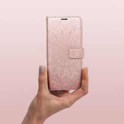 Θήκη Book Mezzo Samsung Galaxy A56 SM-A566 / A36 SM-A366 5G Mandala Rose Gold Θήκη Book Mezzo Samsung Galaxy A56 SM-A566 / A36 SM-A366 5G Mandala Rose Gold