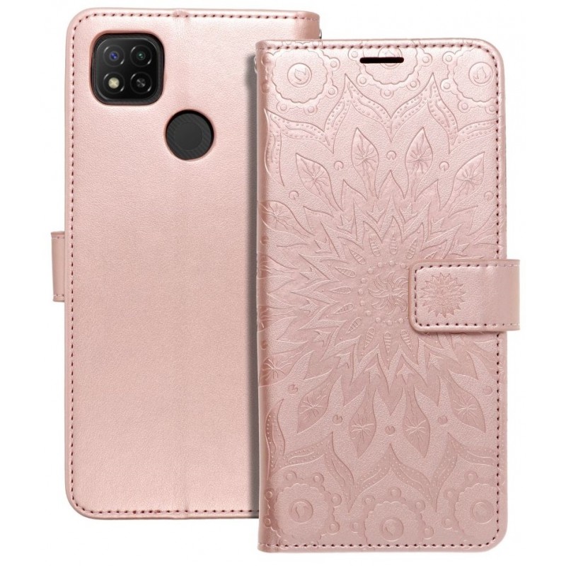 Θήκη Book Mezzo Samsung Galaxy A56 SM-A566 / A36 SM-A366 5G Mandala Rose Gold Θήκη Book Mezzo Samsung Galaxy A56 SM-A566 / A36 SM-A366 5G Mandala Rose Gold