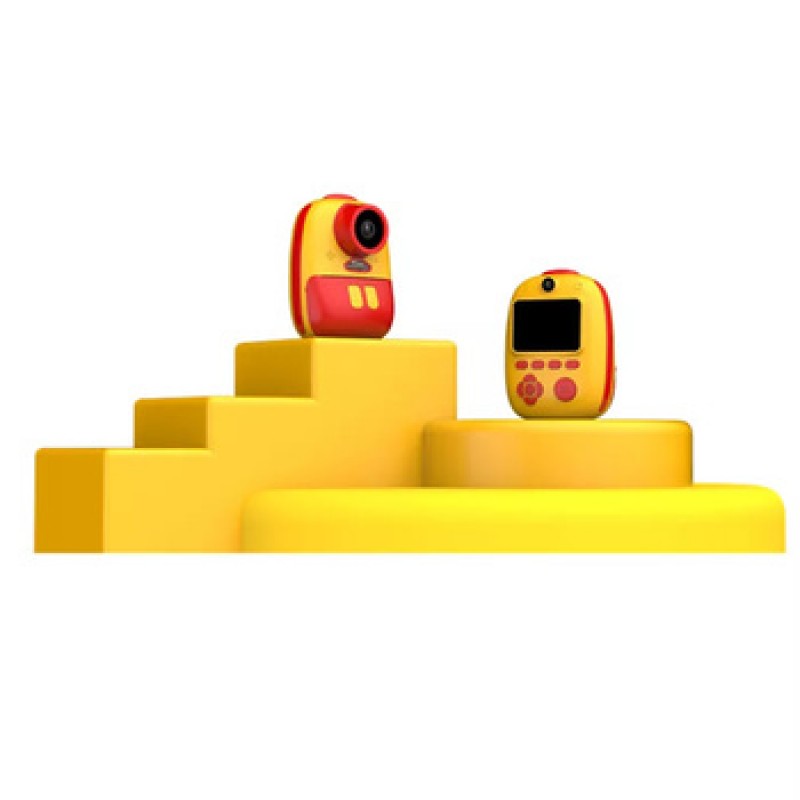 Κάμερα Instant Print For Kids D10 Yellow/Red