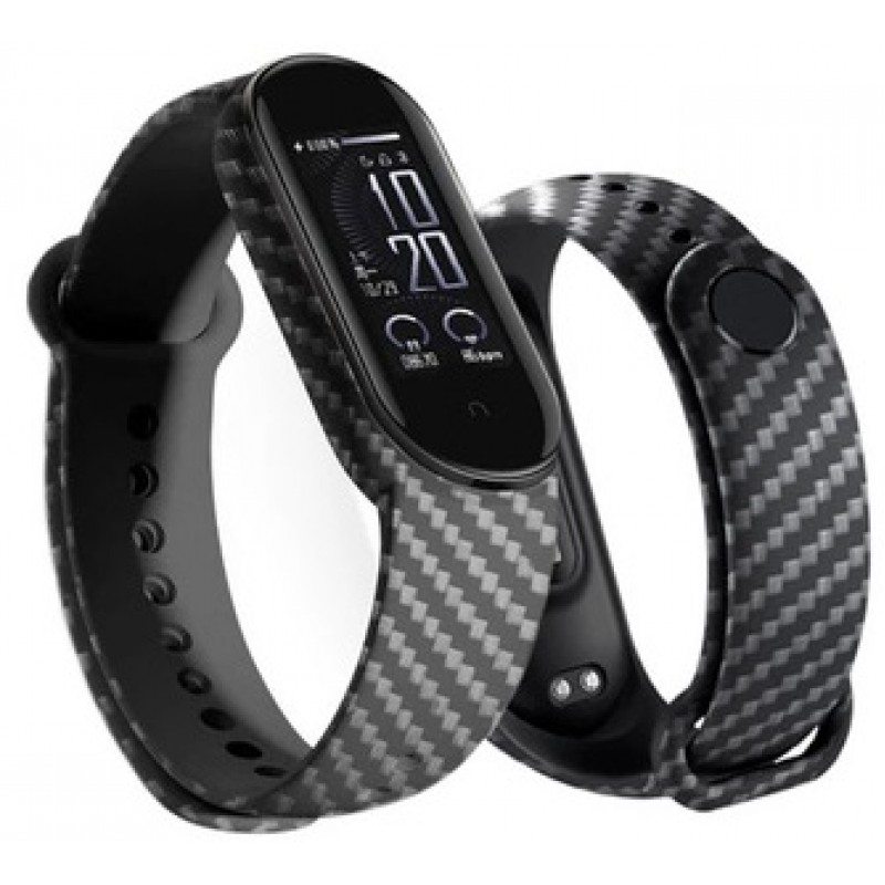 Ανταλλακτικό λουράκι Xiaomi Mi Band 7 Wristband Silicone Carbon Βlack