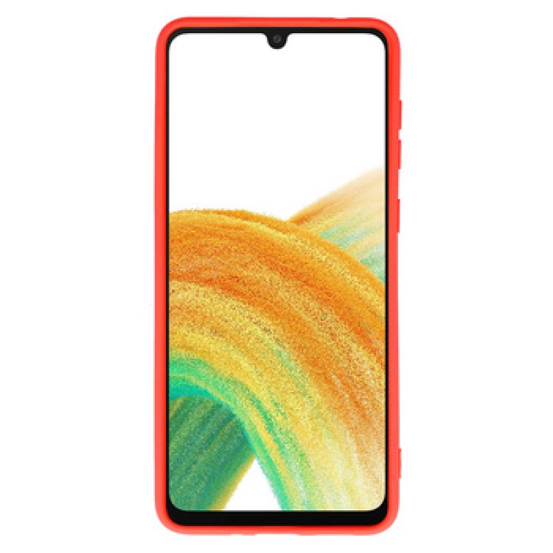Θήκη Vennus Real Smooth Silicone Heart Samsung Galaxy A53 5G SM-A536 Red