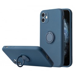 Θήκη Vennus Silicone Ring Finger Grip Xiaomi Redmi Note 10 5G/Redmi Note 10T 5G/Poco M3 Pro Blue