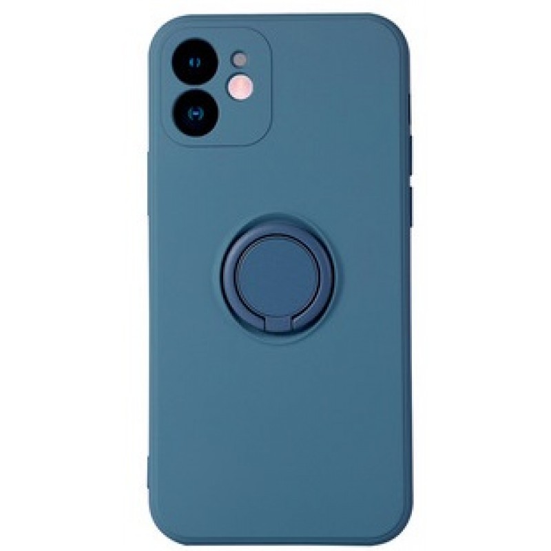 Θήκη Vennus Silicone Ring Finger Grip Xiaomi Redmi Note 10 5G/Redmi Note 10T 5G/Poco M3 Pro Blue