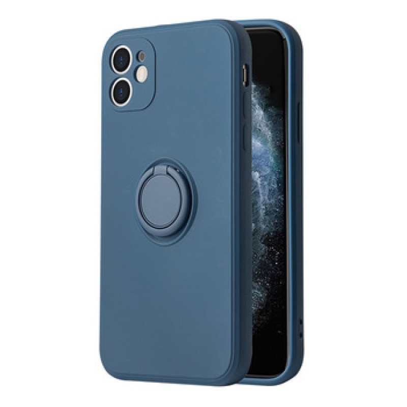Θήκη Vennus Silicone Ring Finger Grip Xiaomi Redmi Note 10 5G/Redmi Note 10T 5G/Poco M3 Pro Blue