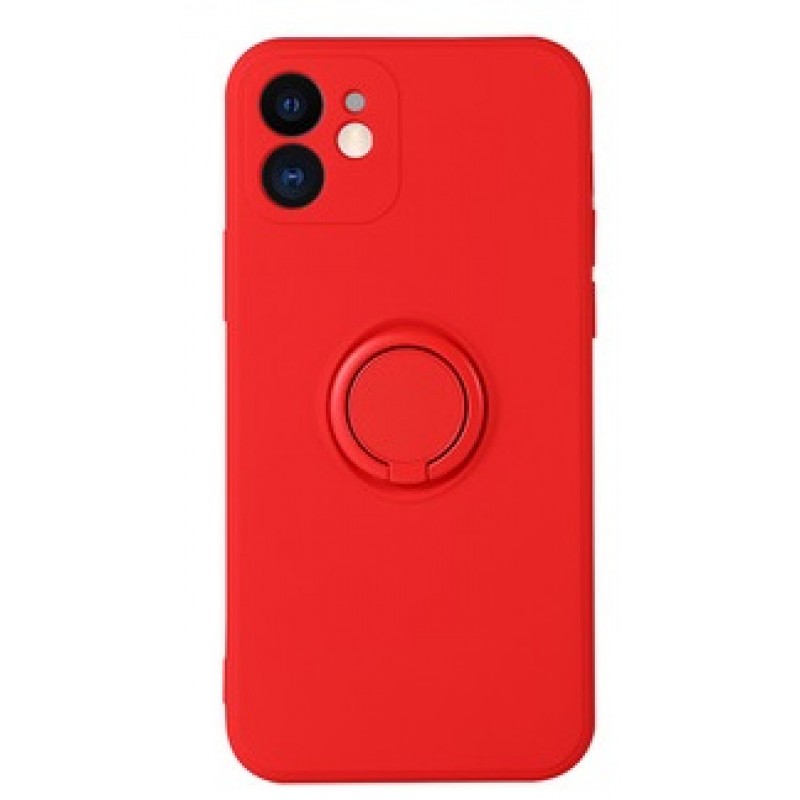 Θήκη Vennus Silicone Ring Finger Grip Xiaomi Redmi Note 10 5G/Redmi Note 10T 5G/Poco M3 Pro Red