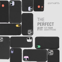 Θήκη 4smarts Cupertino Silicone Apple iPhone 14 Pro (6.1") Black (4S540150)