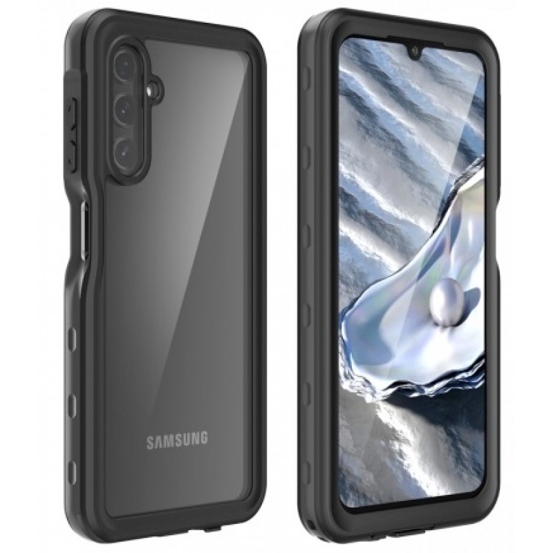Αδιάβροχη θήκη Redpepper Samsung Galaxy A34 5G SM-A346B Shockproof/Waterproof Black/Clear