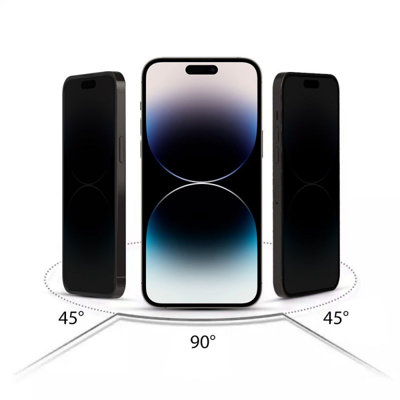Γυαλί Προστασίας Hofi Anti Spy Glass Pro+ 2-Pack Samsung Galaxy S25 Ultra 5G SM-S938 9H AntiCrash/AntiShock Privacy (2τμχ)