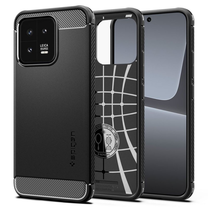 Θήκη Spigen Rugged Armor Xiaomi 13 Pro Matte Black (ACS05325) Θήκη Spigen Rugged Armor Xiaomi 13 Pro Matte Black (ACS05325)