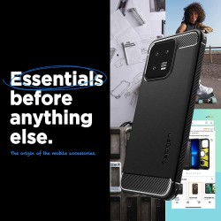 Θήκη Spigen Rugged Armor Xiaomi 13 Pro Matte Black (ACS05325) Θήκη Spigen Rugged Armor Xiaomi 13 Pro Matte Black (ACS05325)