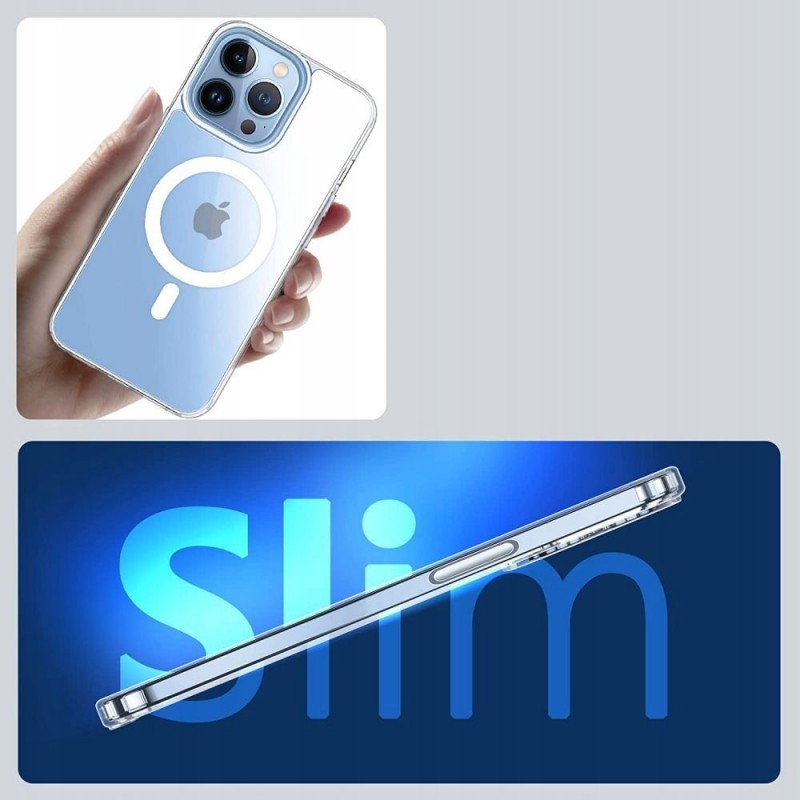 Θήκη Frost Mag Cover with Camera Protection Apple iPhone 11 Pro (5.8") Clear