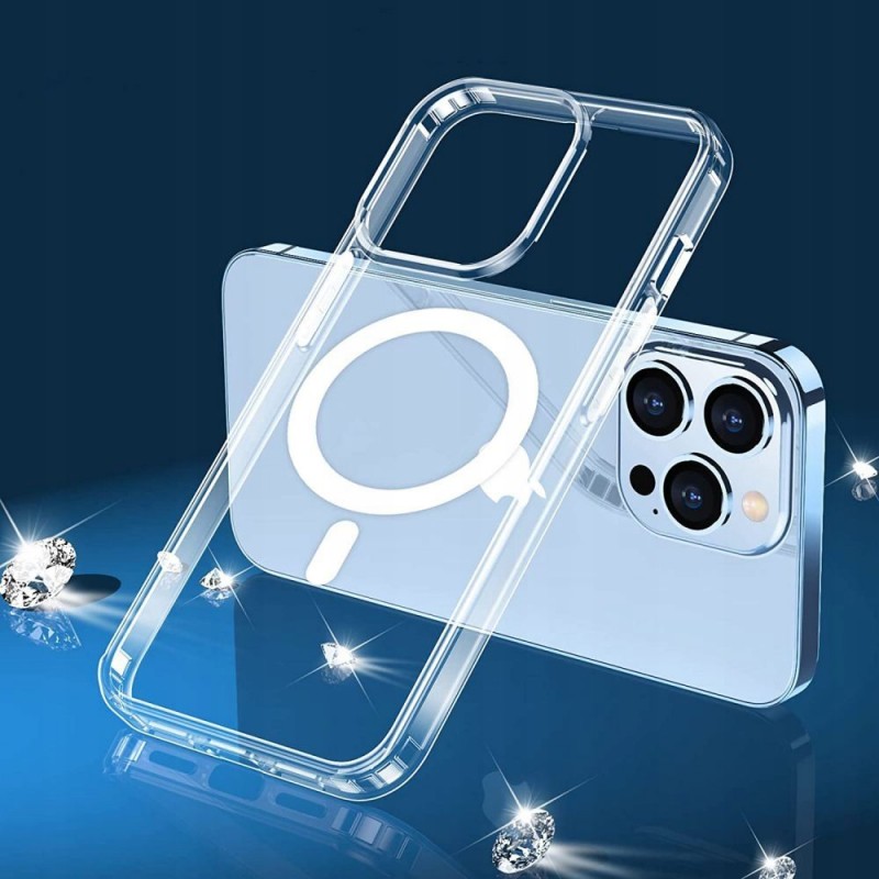 Θήκη Frost Mag Cover with Camera Protection Apple iPhone 11 Pro (5.8") Clear