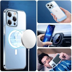 Θήκη Frost Mag Cover with Camera Protection Apple iPhone 11 Pro (5.8") Clear