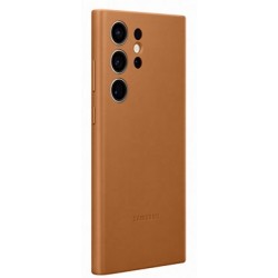 Θήκη Samsung Galaxy S23 Ultra 5G S918 Leather Cover EF-VS918LAEGWW Camel (Original)