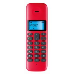 Ασύρματο Τηλέφωνο Motorola Dect T301 Cherry