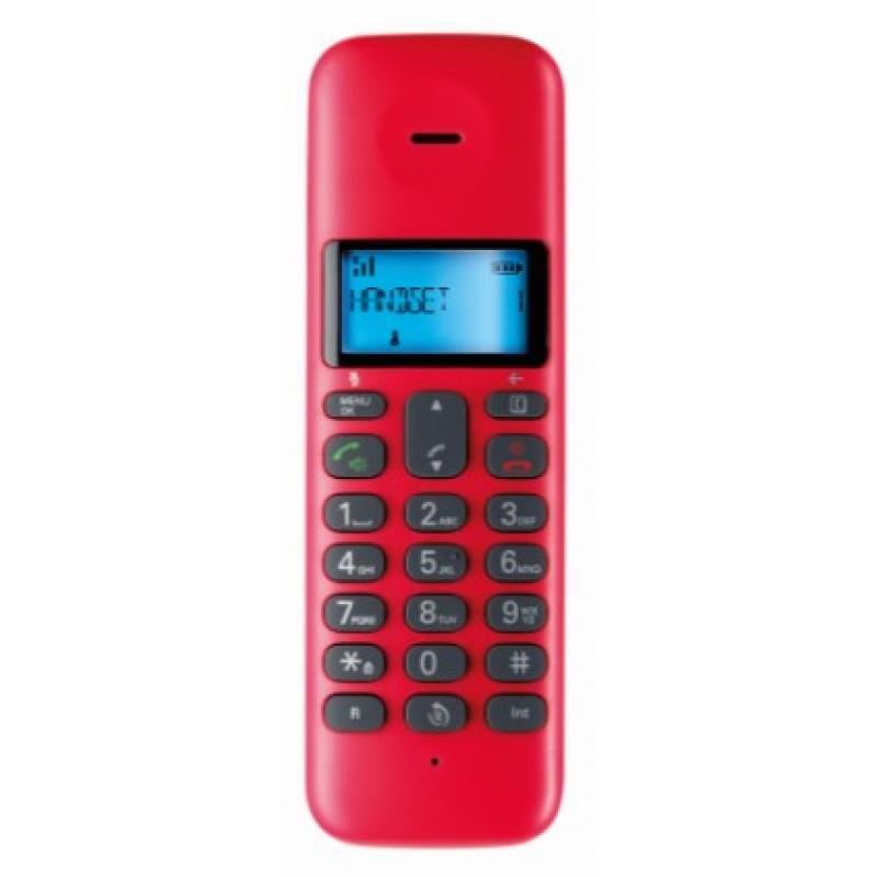 Ασύρματο Τηλέφωνο Motorola Dect T301 Cherry