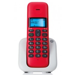 Ασύρματο Τηλέφωνο Motorola Dect T301 Cherry