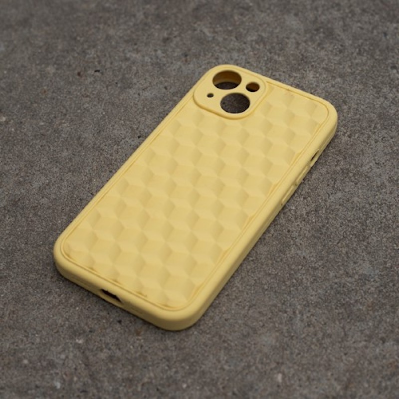Θήκη 3D Cube Silicone Samsung Galaxy A53 5G SM-A536 Lemon