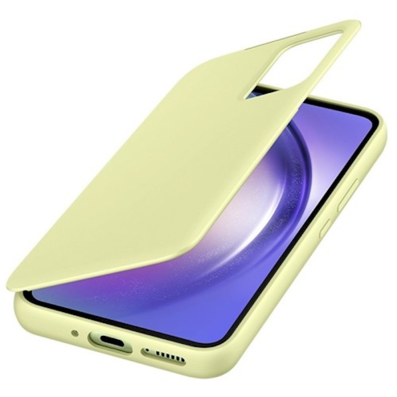 Θήκη Samsung Smart View Cover EF-ZA346CGEGWW Samsung Galaxy A34 5G SM-A346 Lime (Original)