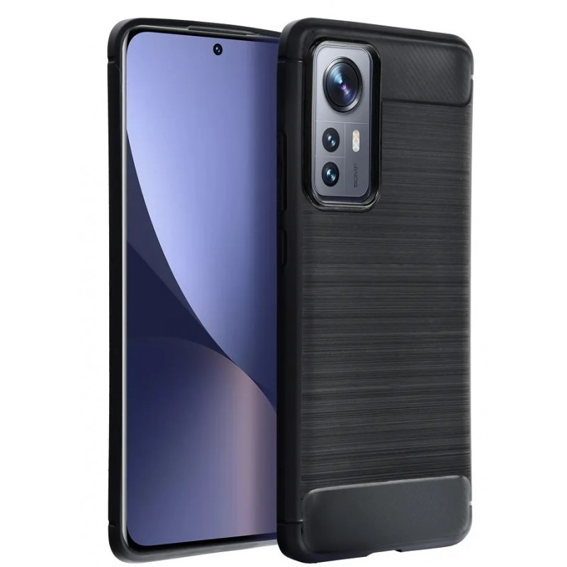 Θήκη TPU Carbon Fiber Brushed Realme 9i Black Θήκη TPU Carbon Fiber Brushed Realme 9i Black