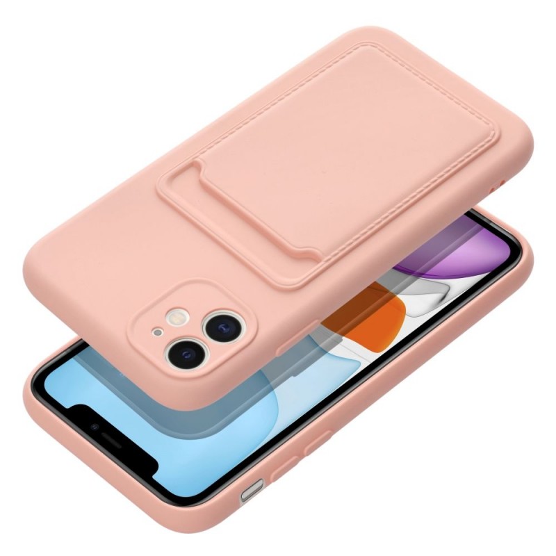 Θήκη Card Case Apple iPhone 11 (6.1") Pink