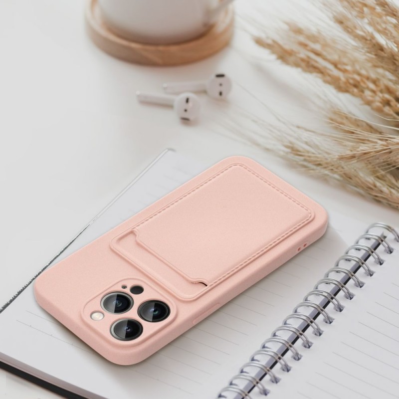 Θήκη Card Case Apple iPhone 11 (6.1") Pink