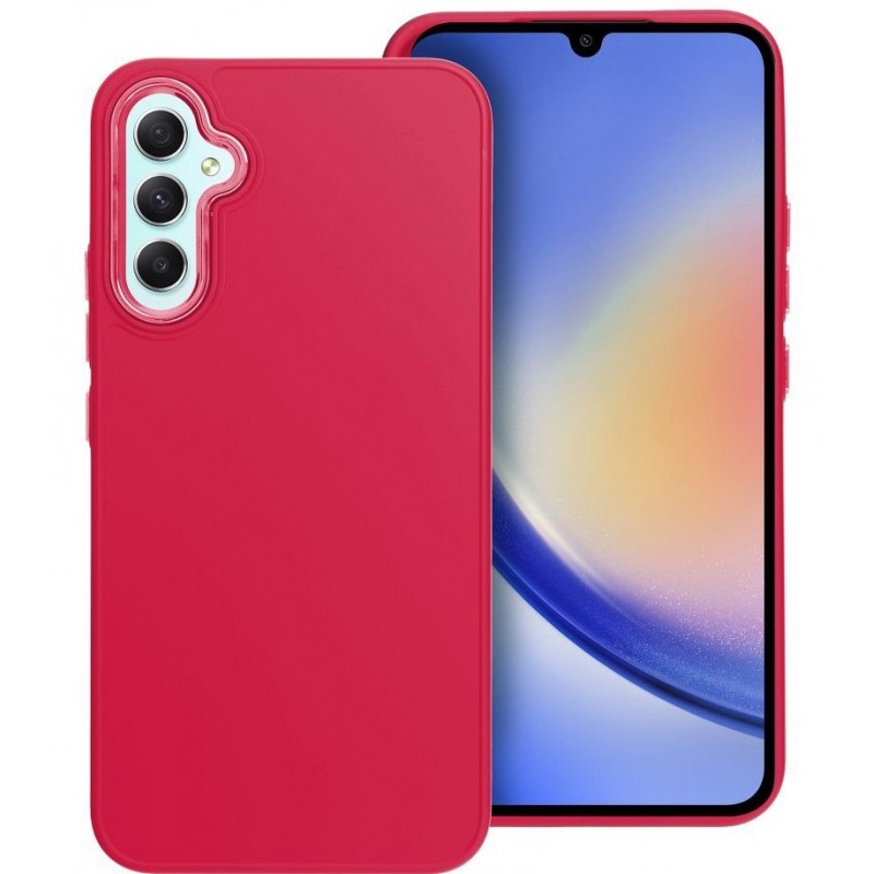 Θήκη Frame Silicone Case Samsung Galaxy A34 5G SM-A346 Magenta Θήκη Frame Silicone Case Samsung Galaxy A34 5G SM-A346 Magenta