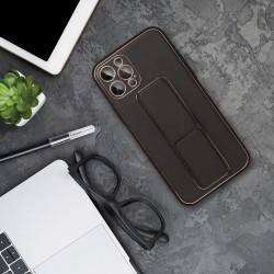 Θήκη Leather Kickstand Samsung Galaxy A53 5G SM-A536 Black