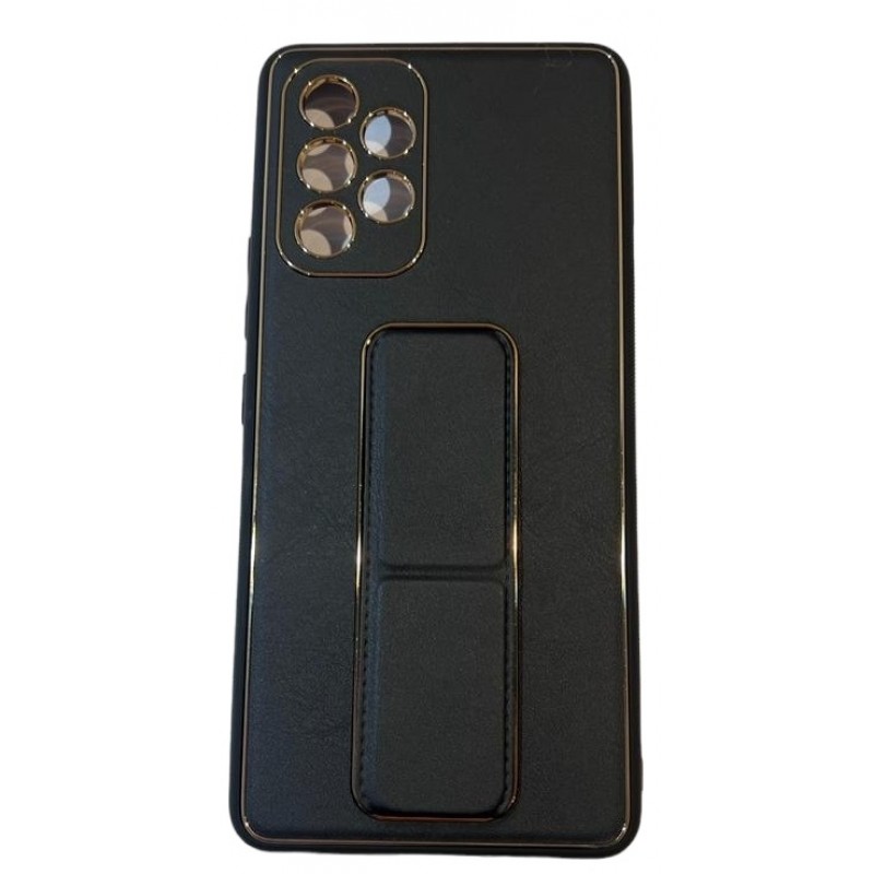 Θήκη Leather Kickstand Samsung Galaxy A53 5G SM-A536 Black