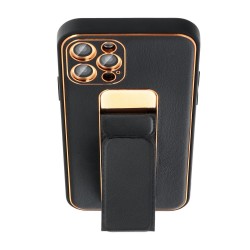 Θήκη Leather Kickstand Samsung Galaxy A53 5G SM-A536 Black